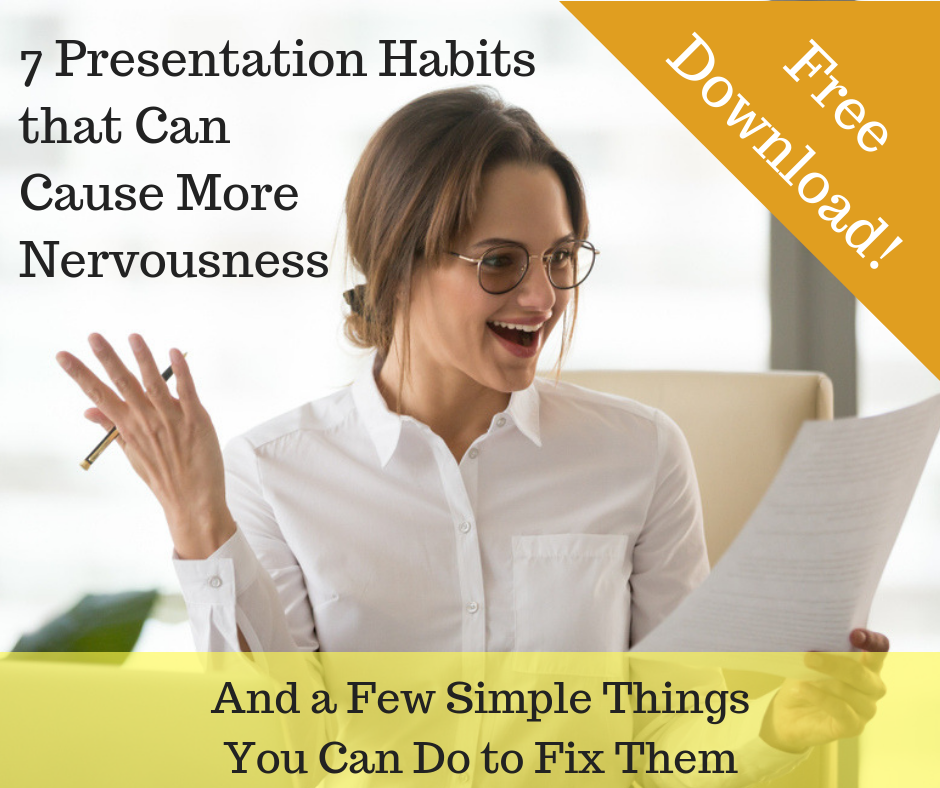 7 Presentation Habits that Can Cause More Nervousness